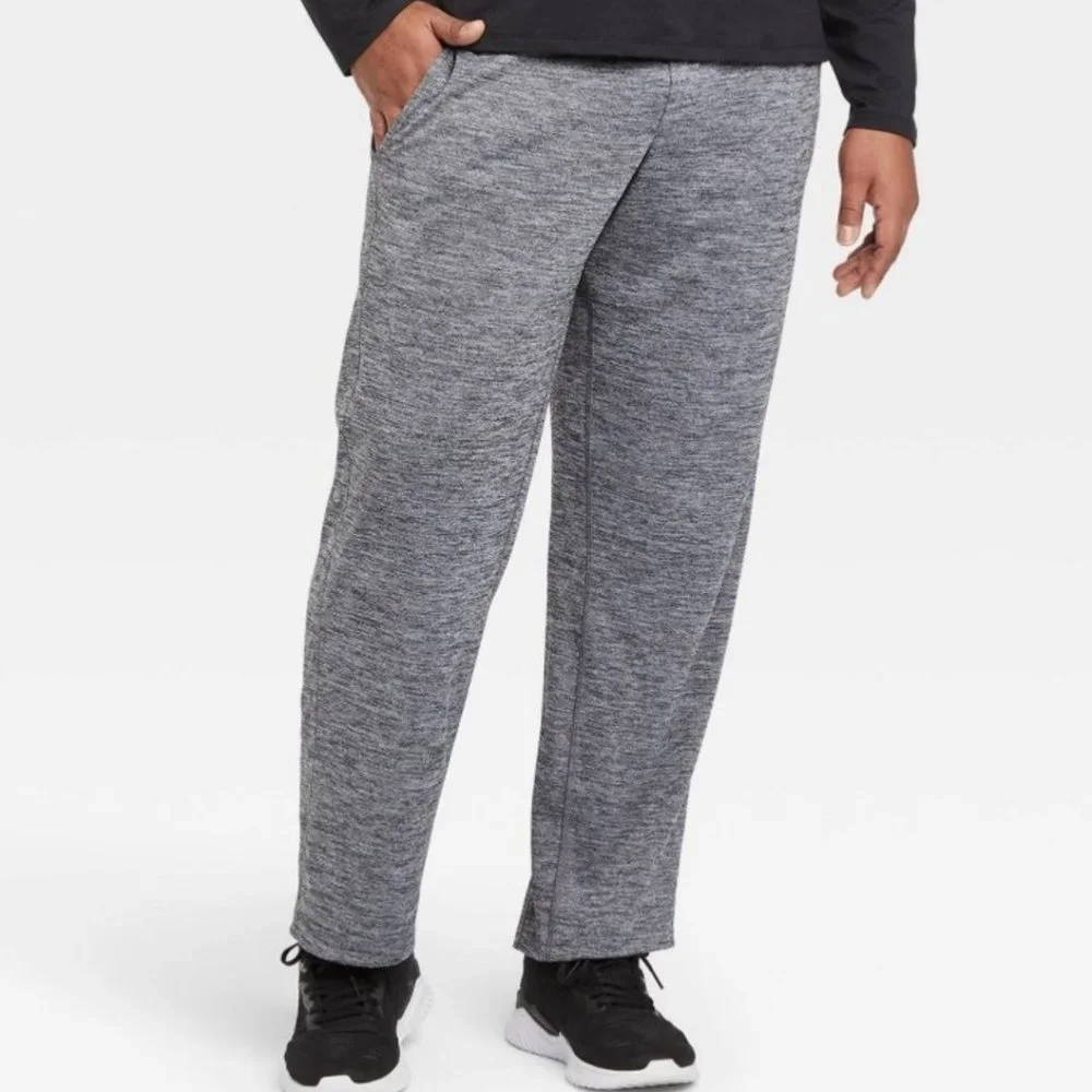 All in Motion Men's 3XL Training Lounge Pants 30" inseam Gray Heather XXXL - Picture 5 of 8